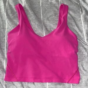 Lululemon Align Tank Top Pink Lychee size 6
